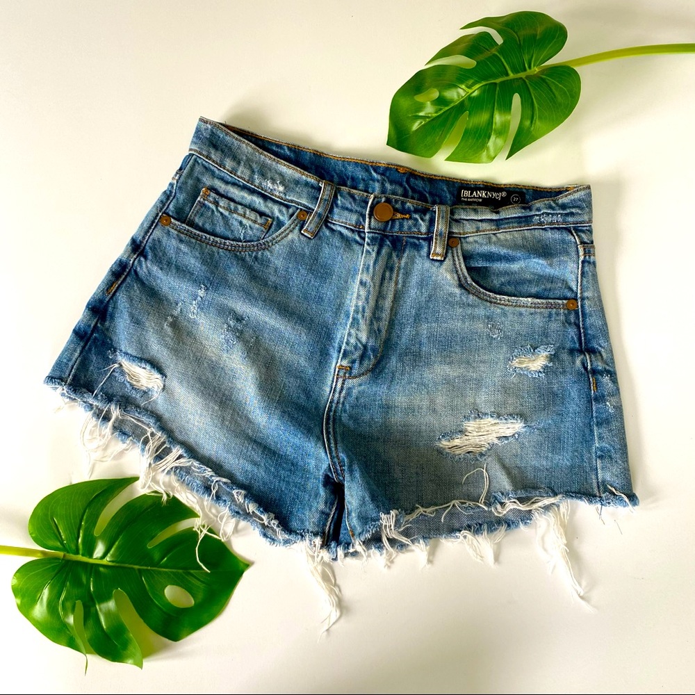 BLANK NYC DENIM SHORTS